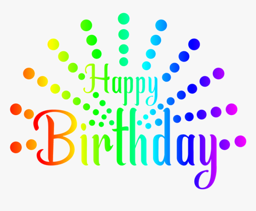 Free Png Download Happy Birthday Colorful Png Png Images, Transparent Png