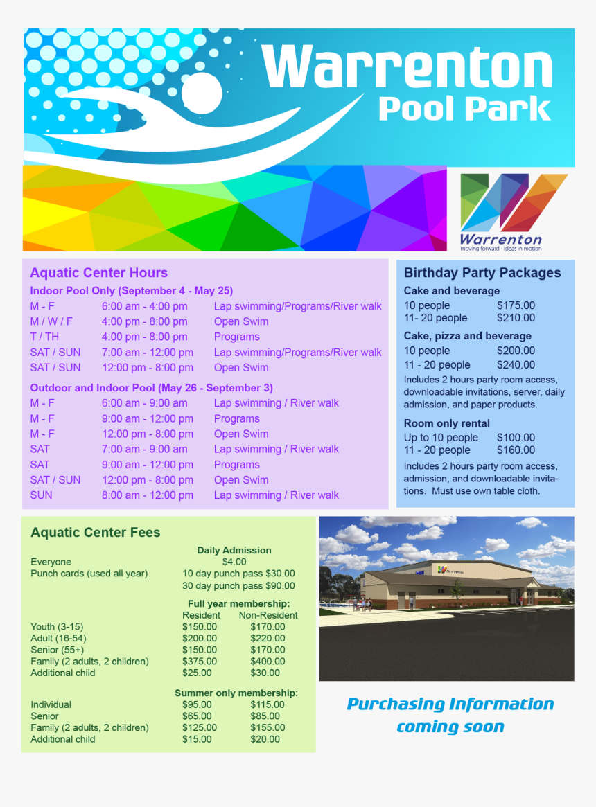 Warrenton Pool Park Fb, HD Png Download , Transparent Png Image PNGitem