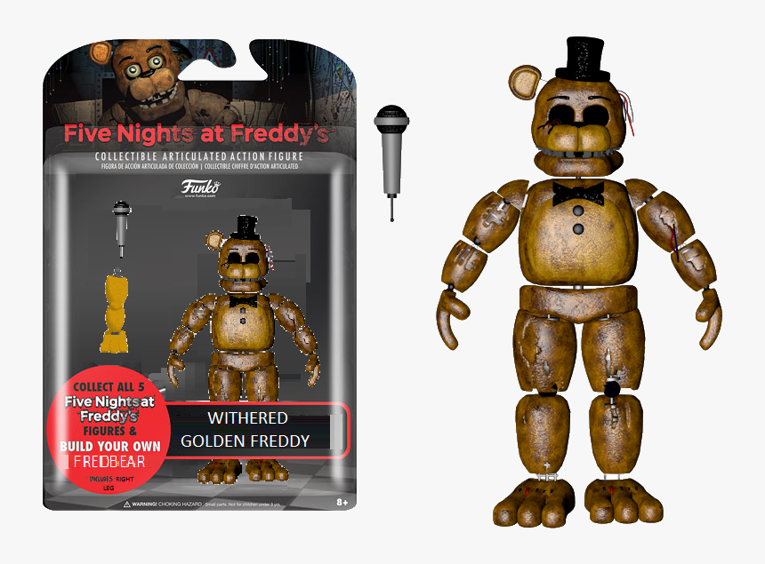 Golden Freddy Png, Transparent Png