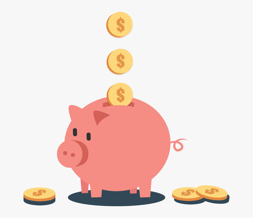 Piggy Bank Icon Png, Transparent Png