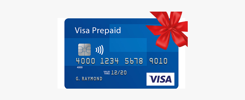 Visa Gift Card Png, Transparent Png