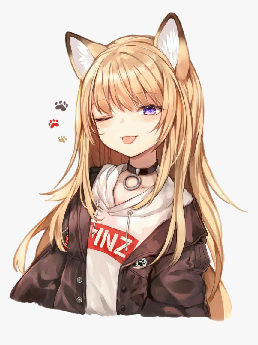 #anime #nekogirl, HD Png Download , Transparent Png Image - PNGitem