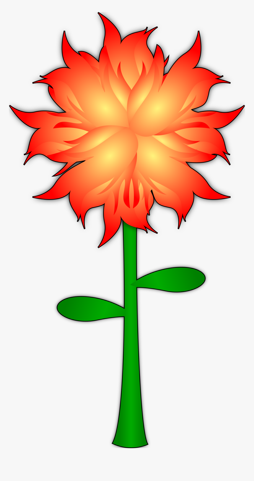 Fire Flower Clip Arts, HD Png Download