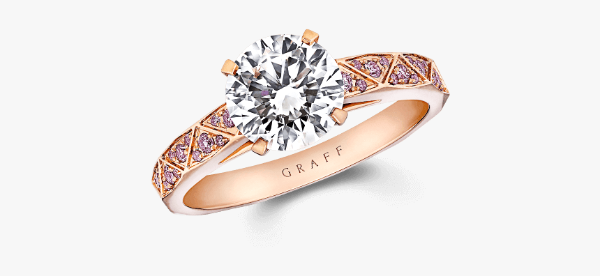 A Graff Round Brilliant Diamond Laurence Graff Signature, HD Png Download