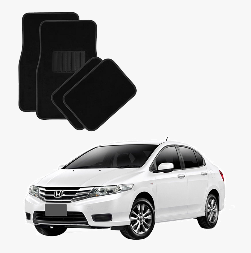 Honda City Logo Floor Mat 5 Piece Edition, HD Png Download