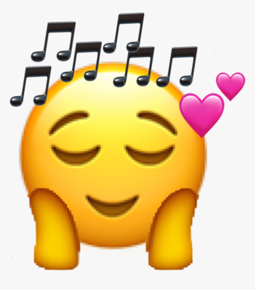 #music #emoji #listen #bored #cute #heart #random #aesthetic, HD Png Download