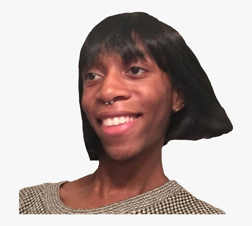 #cabellocorto #meme #sticker #sonrisa #risa, HD Png Download