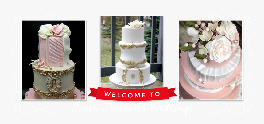 Sweet Treasures Weddings - Wedding Cake, HD Png Download