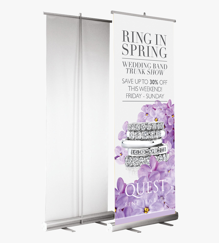 Economy Retractable Banners - Banner, HD Png Download