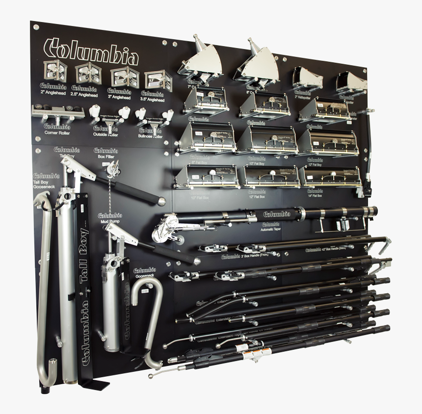 Toolwalldisplay - Columbia Tools, HD Png Download