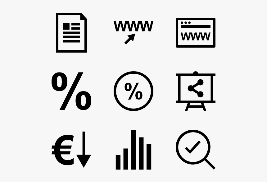 Business Icon Elements - Icon Roti Png Vector, Transparent Png