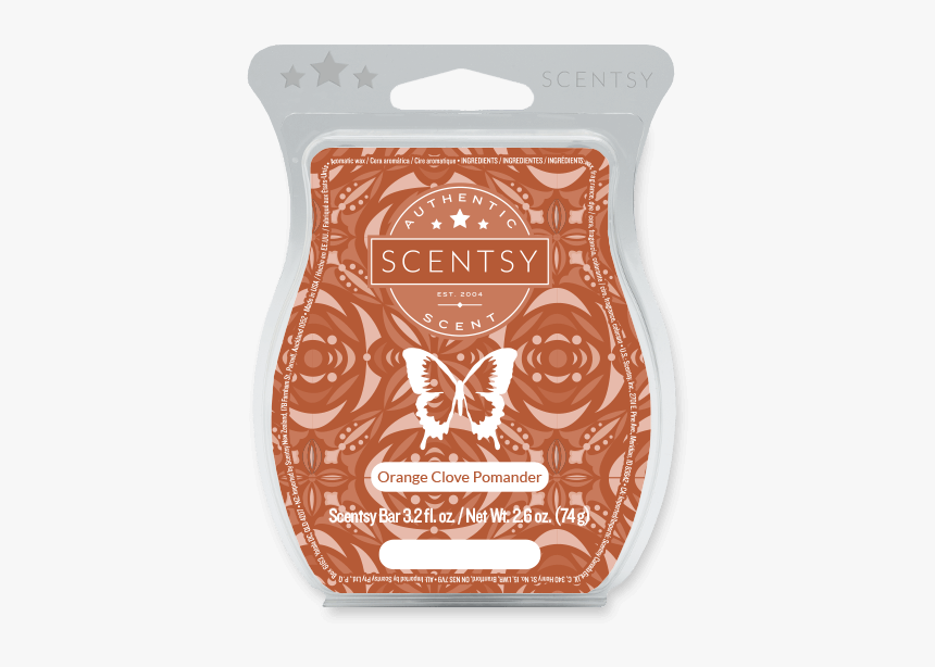 Orange Clove Pomander Scentsy Bar Image - Vanilla Oud Scentsy Bar, HD Png Download