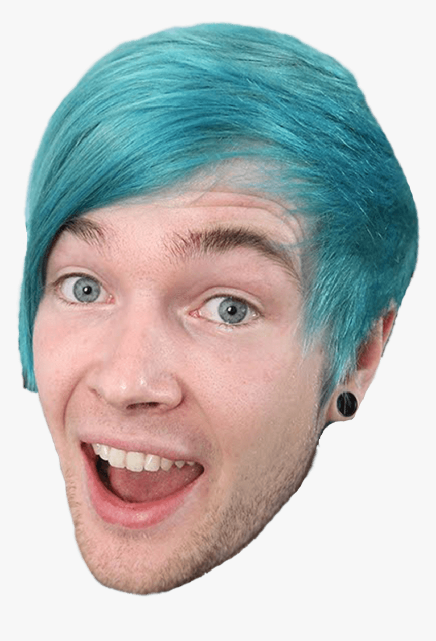 Dantdm Blue Hair, HD Png Download