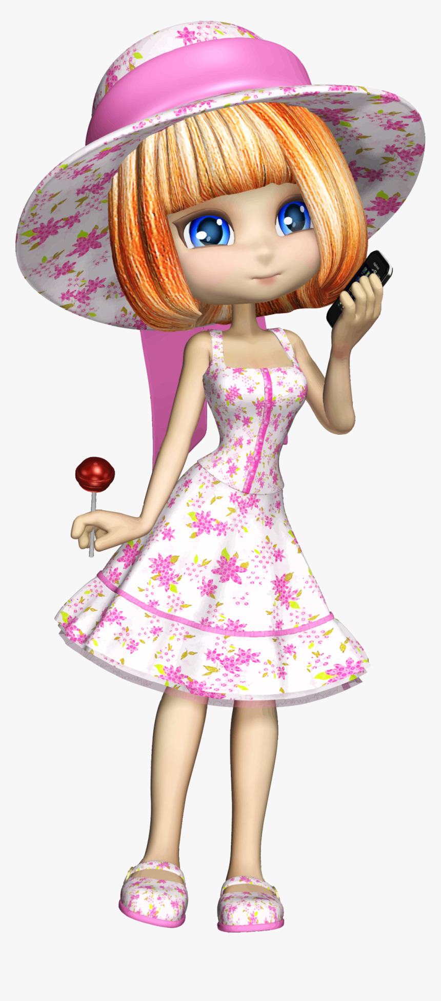 Fashionable Cartoon Girl Clip Arts - Teenage Girl Cartoon Png, Transparent Png