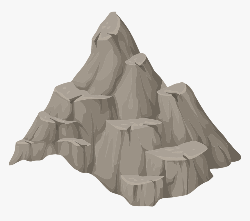 Wood,angle,computer Icons - Mountain Rock Clipart, HD Png Download