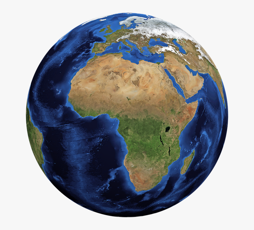 Globe World, HD Png Download