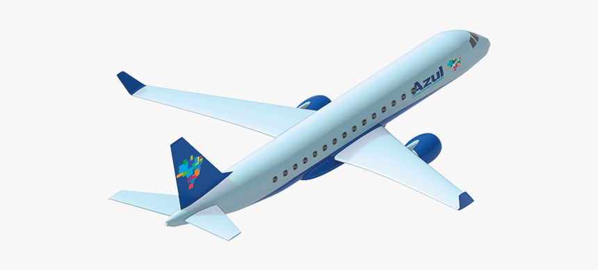 05 Revista Azul Almanaque Aviao Azul - Imagem De Aviao Em Png, Transparent Png