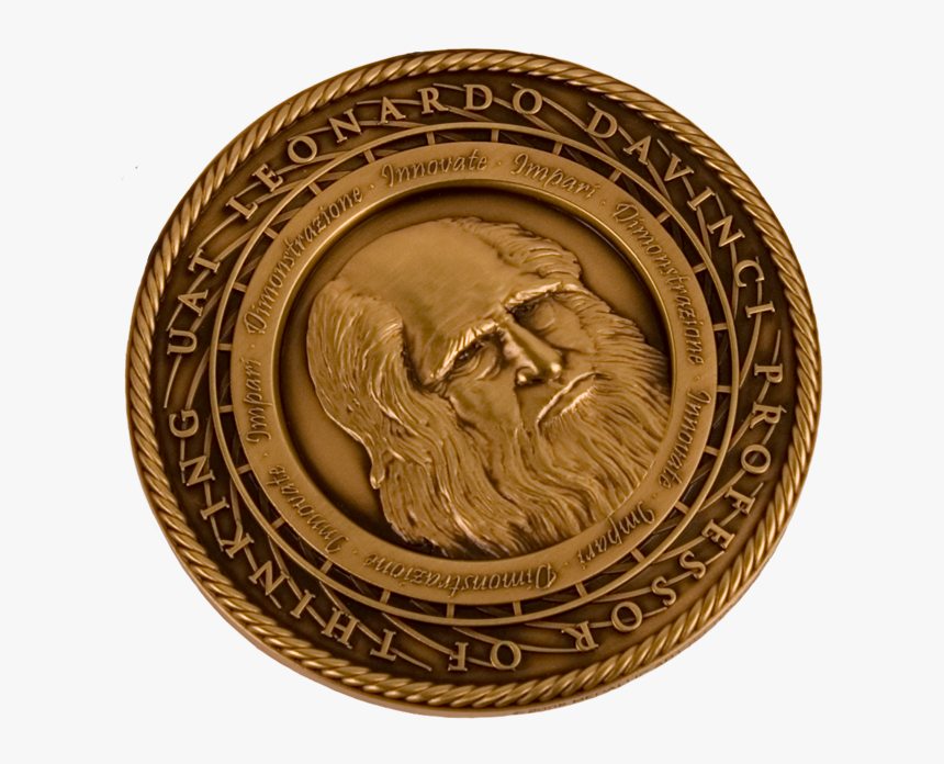 The Leonardo Da Vinci Society Medallion - City Of Manhattan Beach Seal, HD Png Download