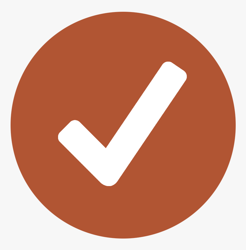 Check Mark For Step 1 Applying - Marca De Verificação Vermelho Png, Transparent Png