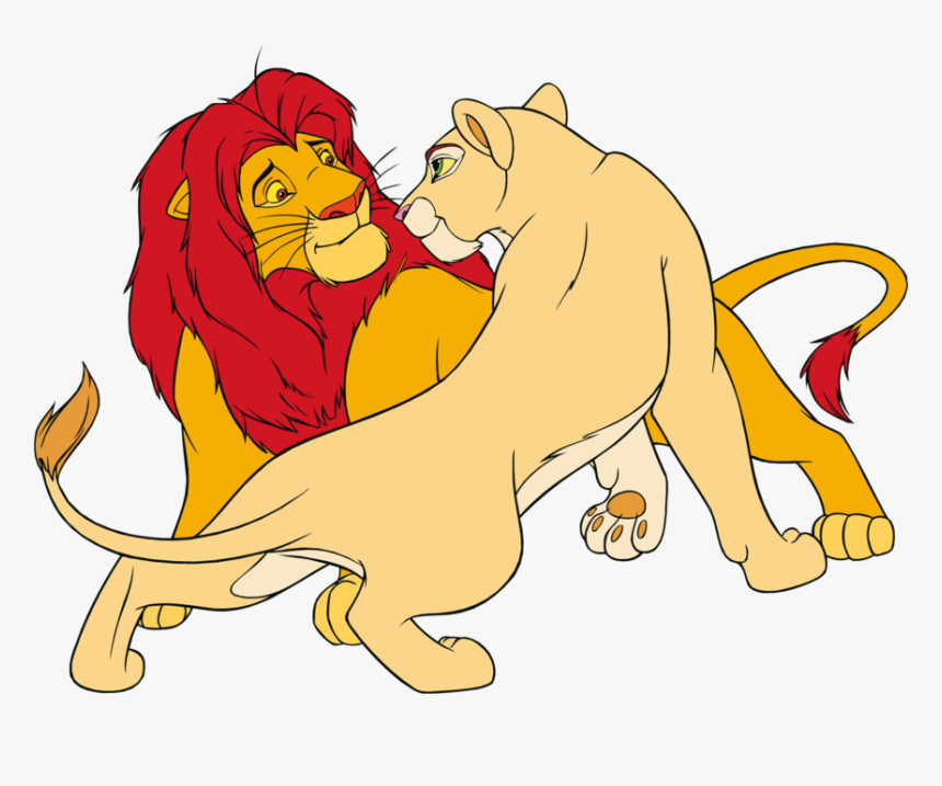 Nala Png Transparent Picture - Simba And Nala Transparent, Png Download