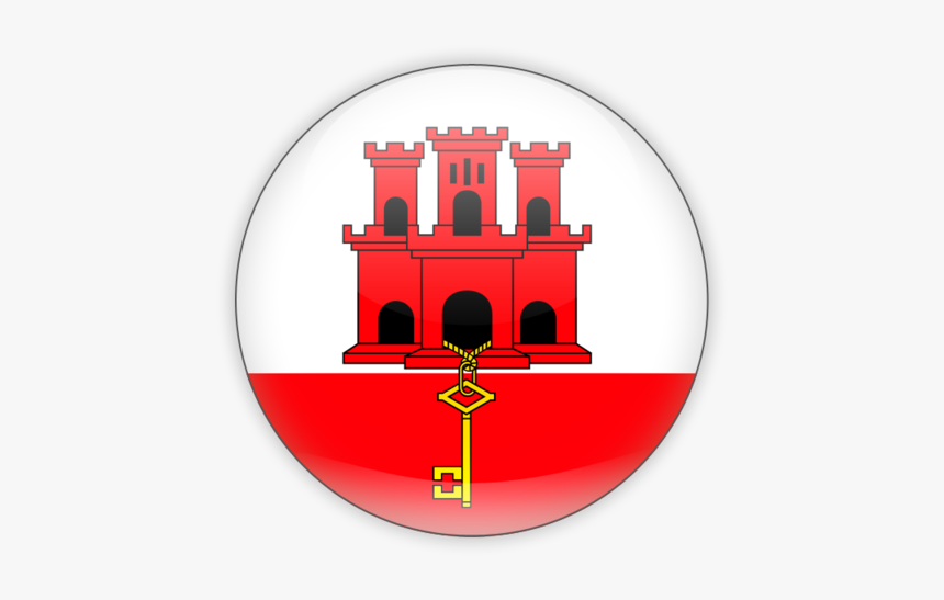 Download Flag Icon Of Gibraltar At Png Format - Gibraltar Flag Icon Png, Transparent Png