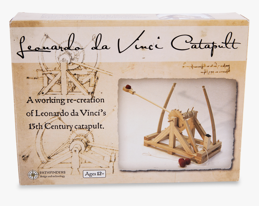 Leonardo Da Vinci Catapult, HD Png Download