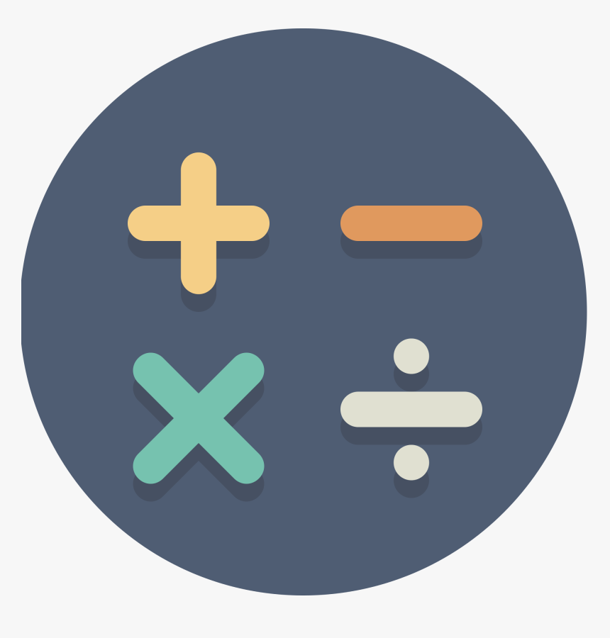 Calculator Icon - Math Icon Png, Transparent Png