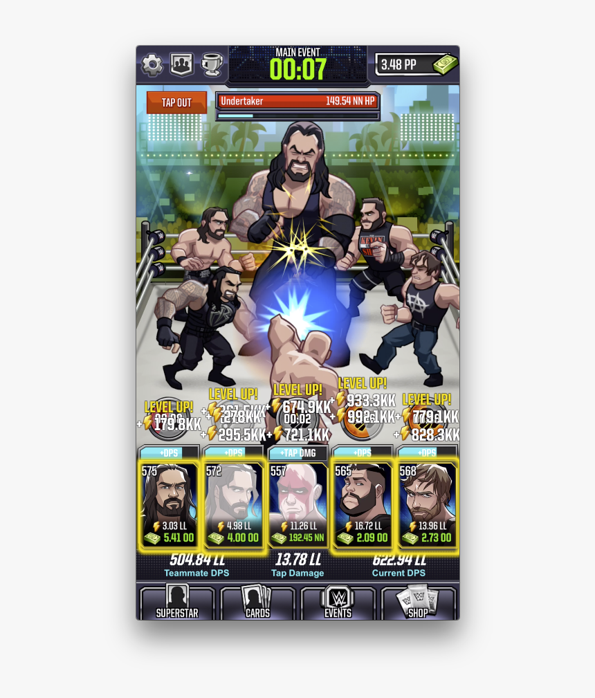 Tap Mania Undertaker, HD Png Download