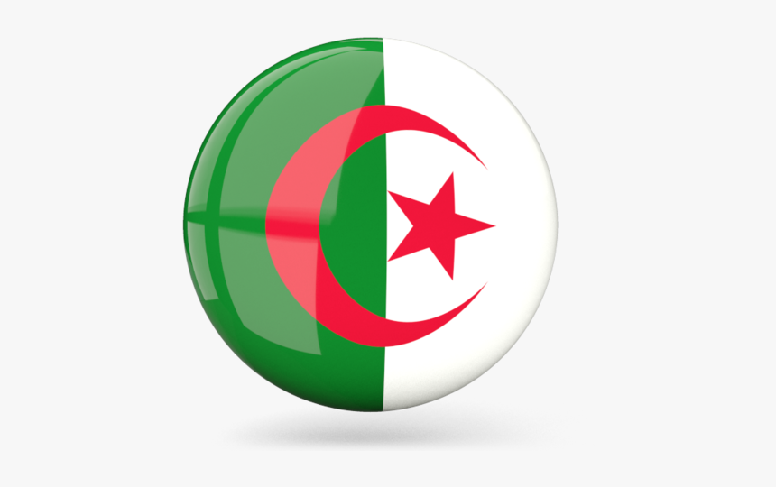 Algeria Flag Icon Png, Transparent Png