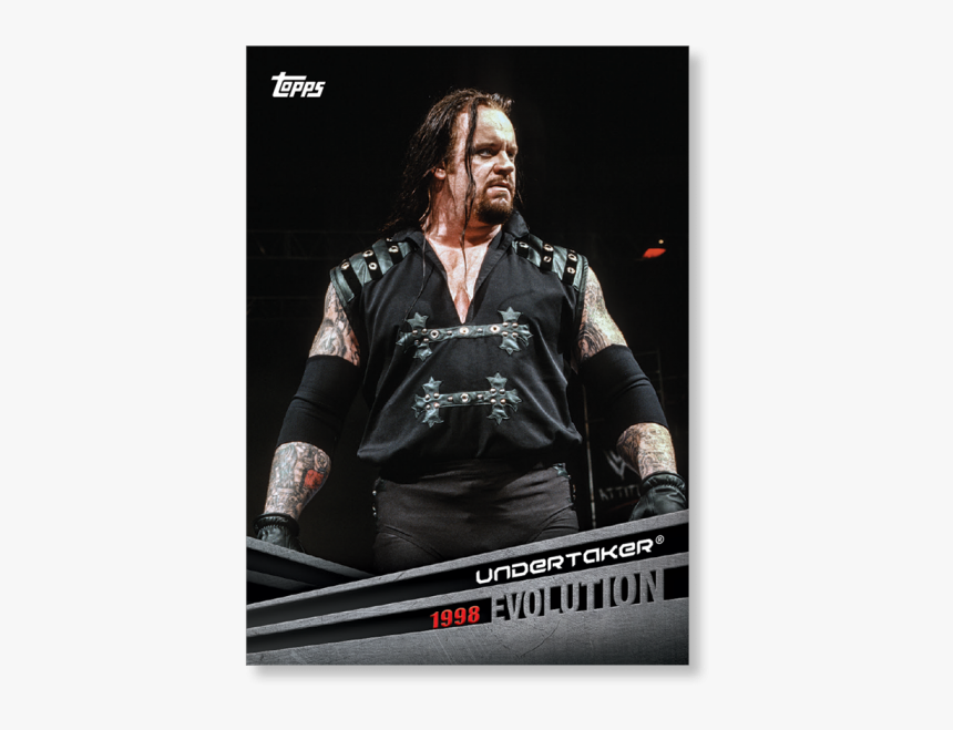 2018 Topps Wwe Undertaker Evolution Poster - John Cena Evolution Topps Card, HD Png Download