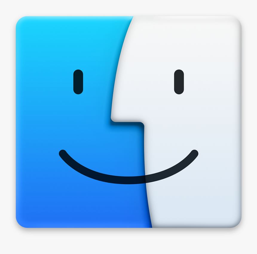 Finder Icoon - Mac Finder Icon Png, Transparent Png