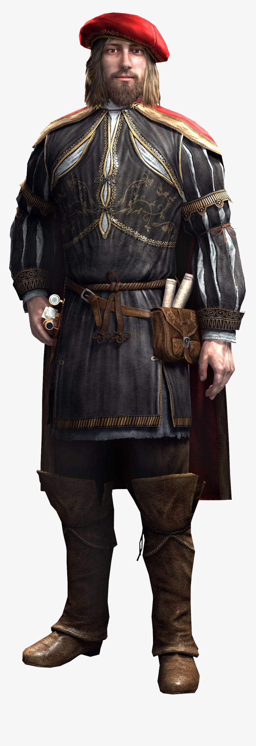   - Leonardo Da Vinci Assassin's Creed Brotherhood, HD Png Download