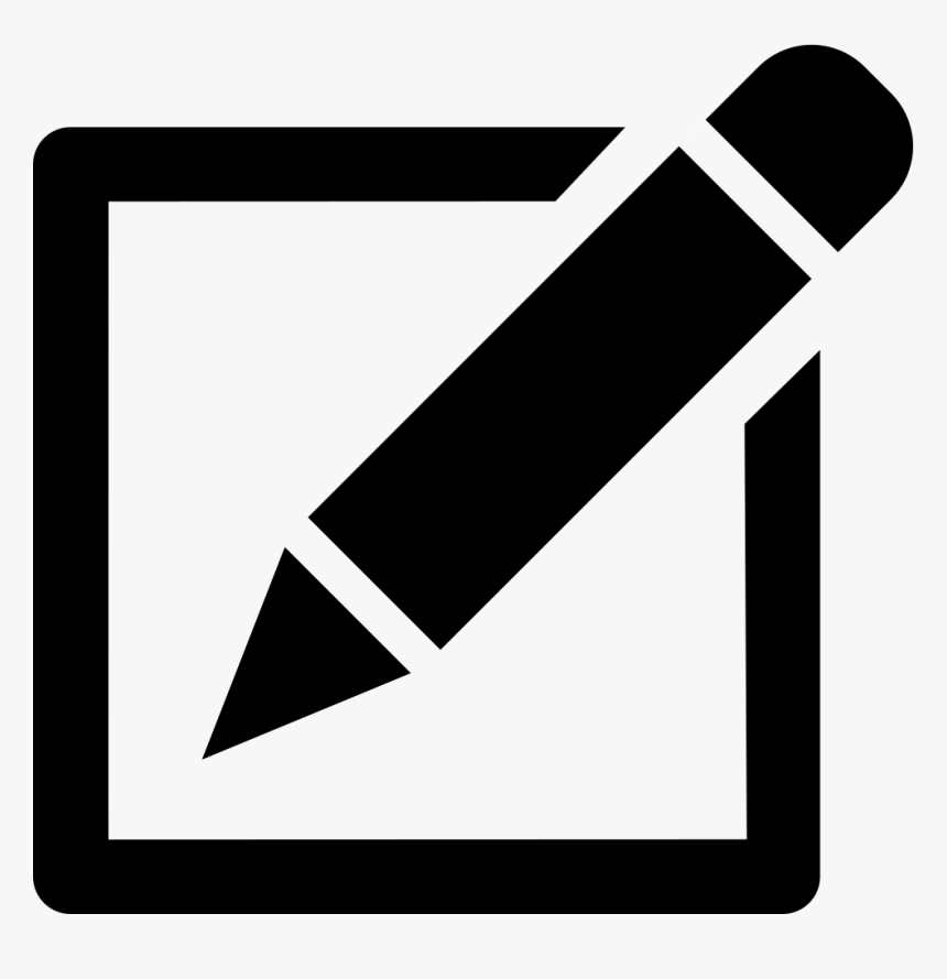 Edit Pencil Write Writing Save Comments - Transparent Secretary Icon, HD Png Download