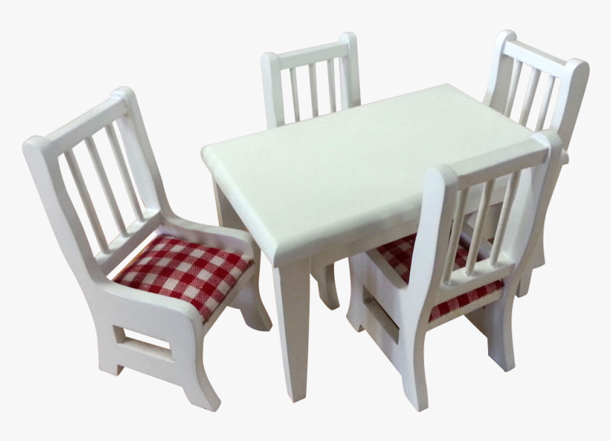 1 Inch Scale Dollhouse Dining Room Set, HD Png Download