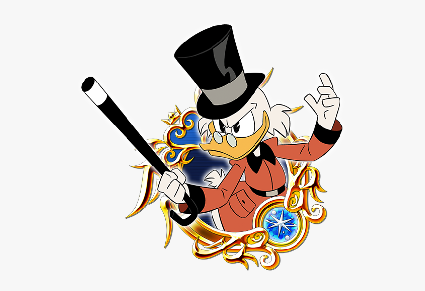 Scrooge Mcduck - Kingdom Hearts Key Art 1, HD Png Download