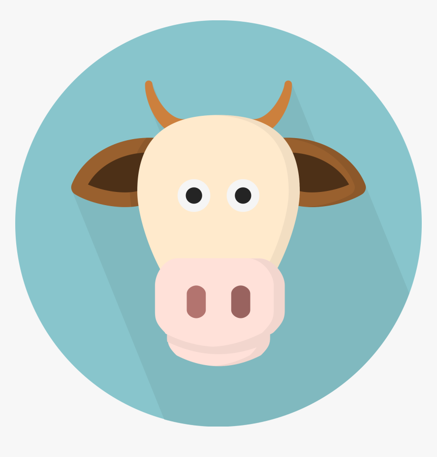File Creative Tail - Png Icon Cow, Transparent Png