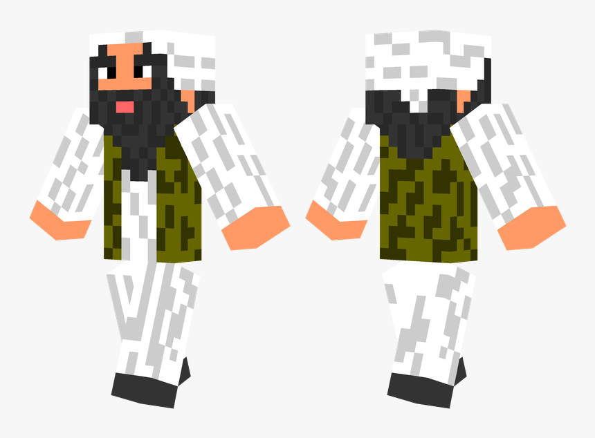 Osama Bin Laden - Osama Bin Laden Pixel Art Minecraft, HD Png Download