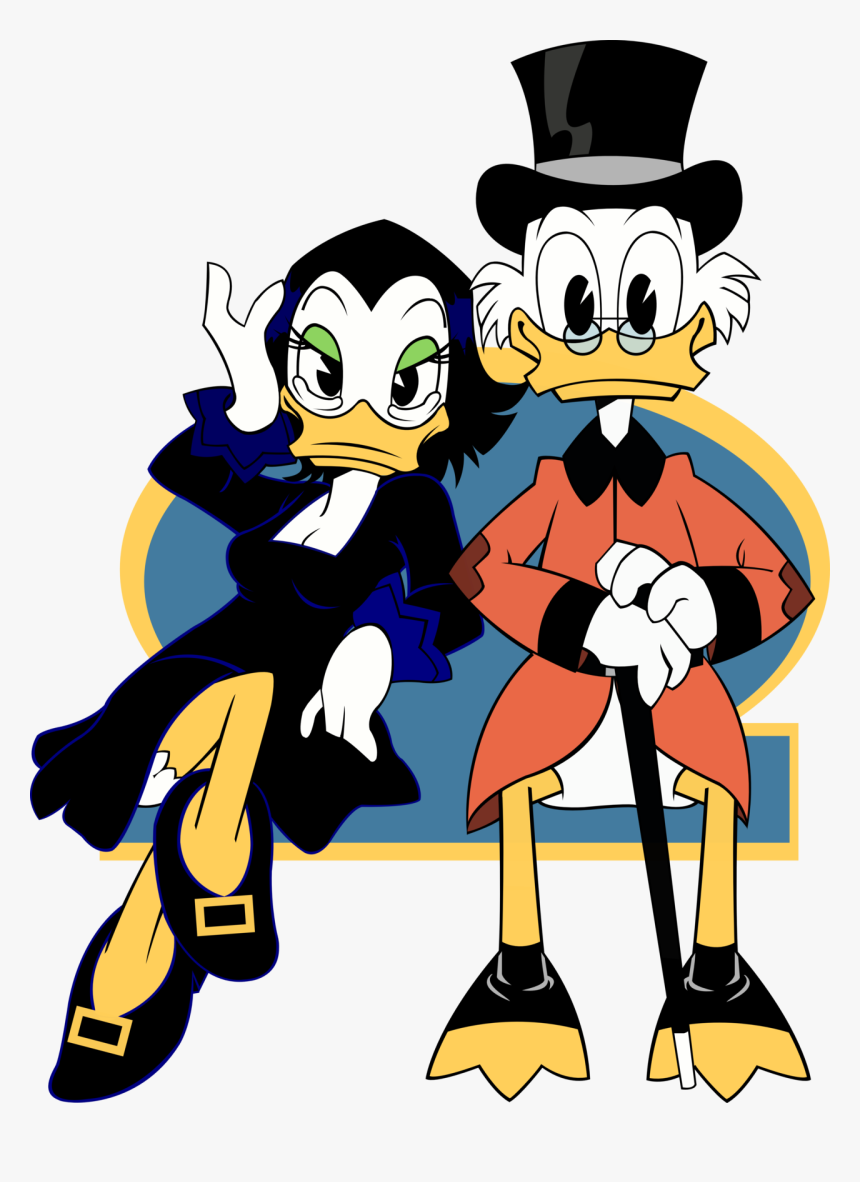 Transparent Scrooge Mcduck Clipart - Ducktales Magica And Scrooge, HD Png Download