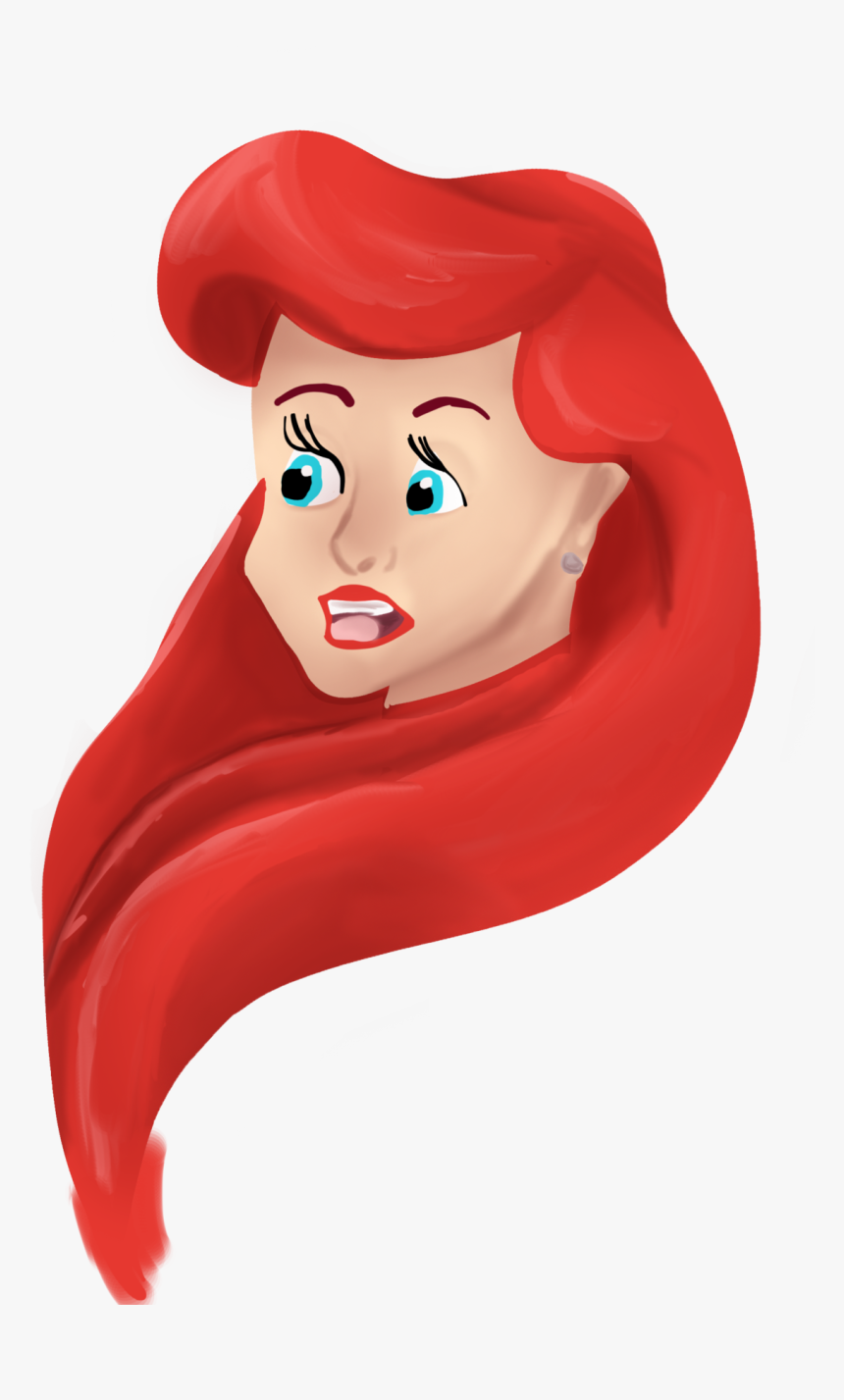 Ariel For Mermay - Cartoon, HD Png Download