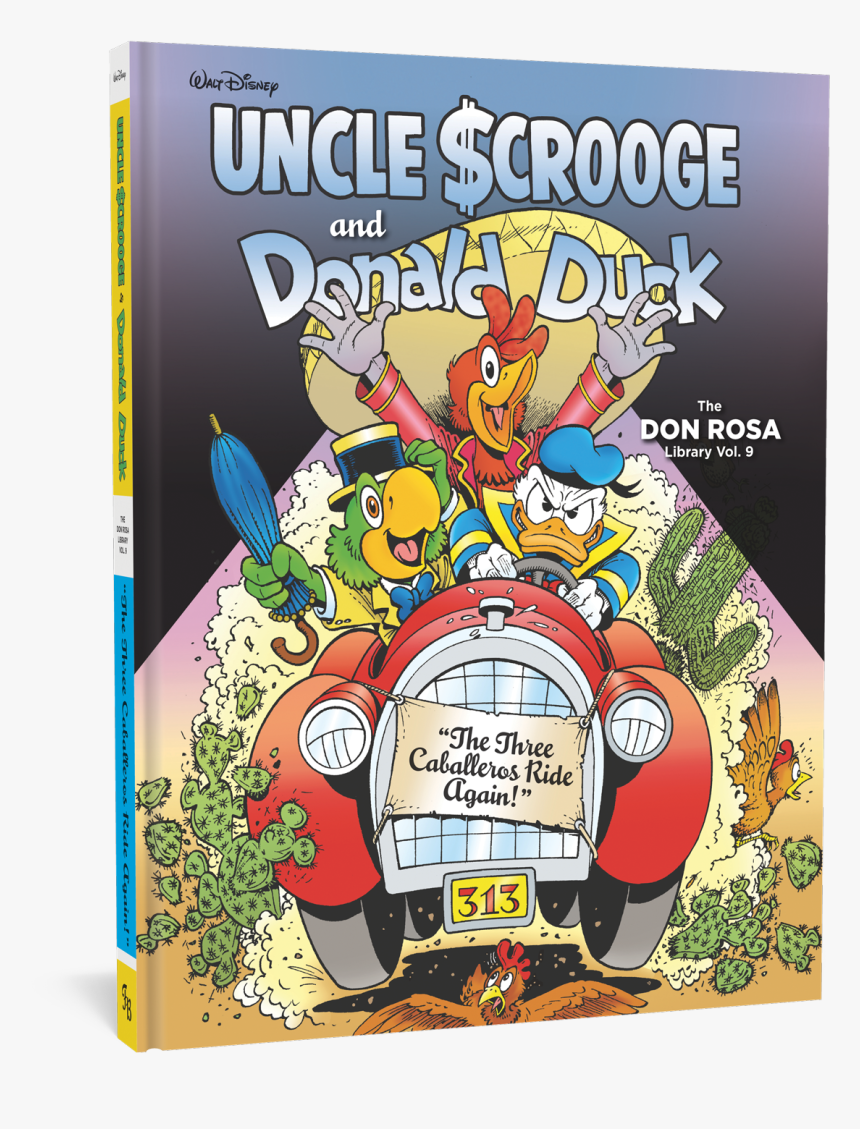Rosa Three Caballeros - Donald Duck Don Rosa, HD Png Download