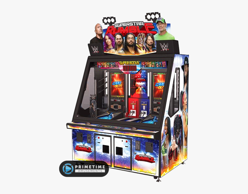 Wwe Superstar Rumble By Andamiro Usa - Wwe Superstar Rumble Arcade Game, HD Png Download