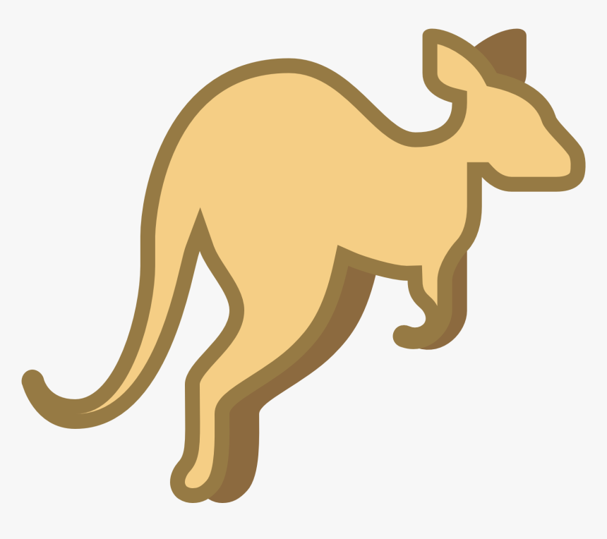 Png Kangaroo Icon, Transparent Png