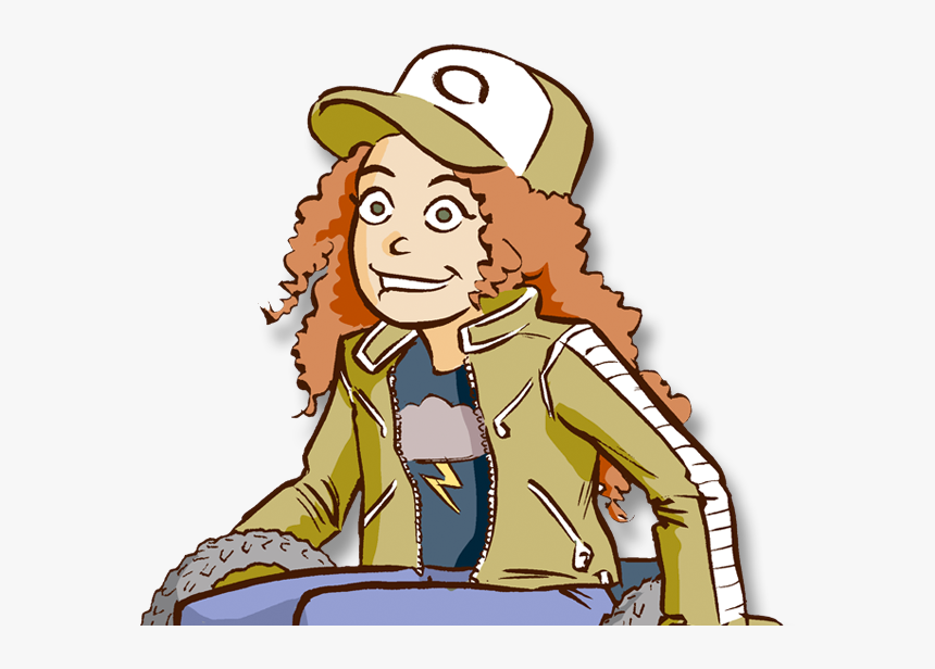 Image Of Gayle Sitting Outside In Very Hot Weather - Cartoon, HD Png Download