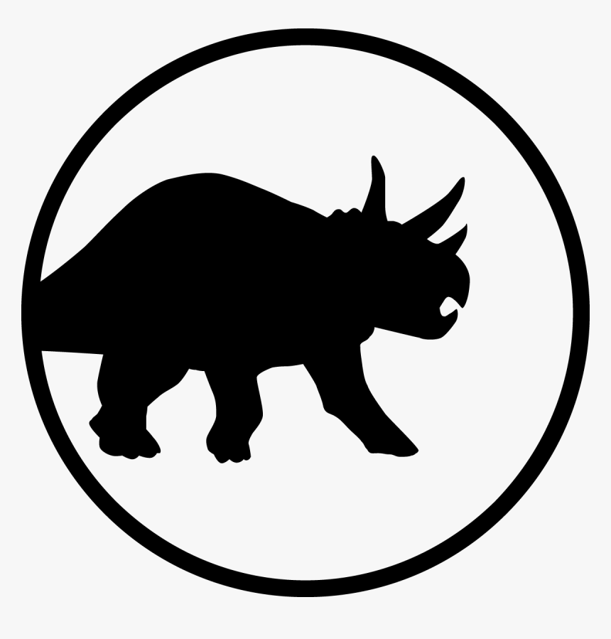 Jurassic World Triceratops Icon, HD Png Download