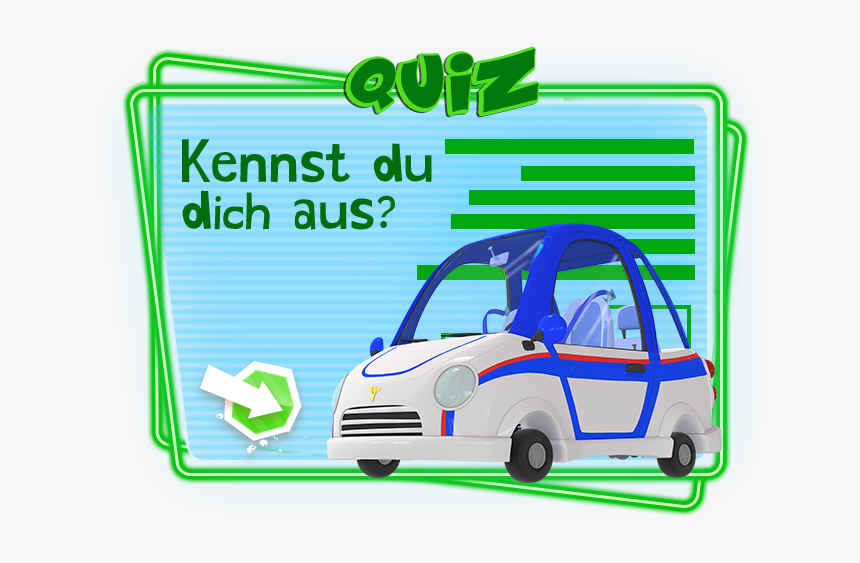 Spannendes Quiz - City Car, HD Png Download