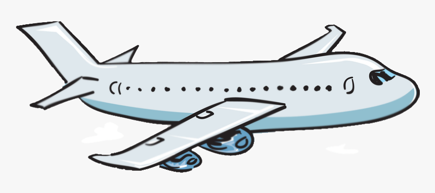 The Scream - Transparent Background Airplane Clipart, HD Png Download