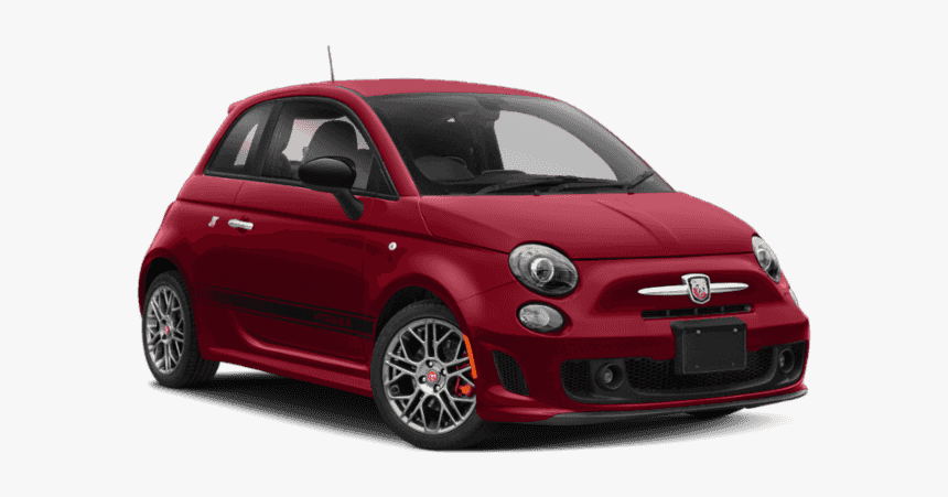 Fiat-500 - Honda Fit Sport 2019 Red, HD Png Download