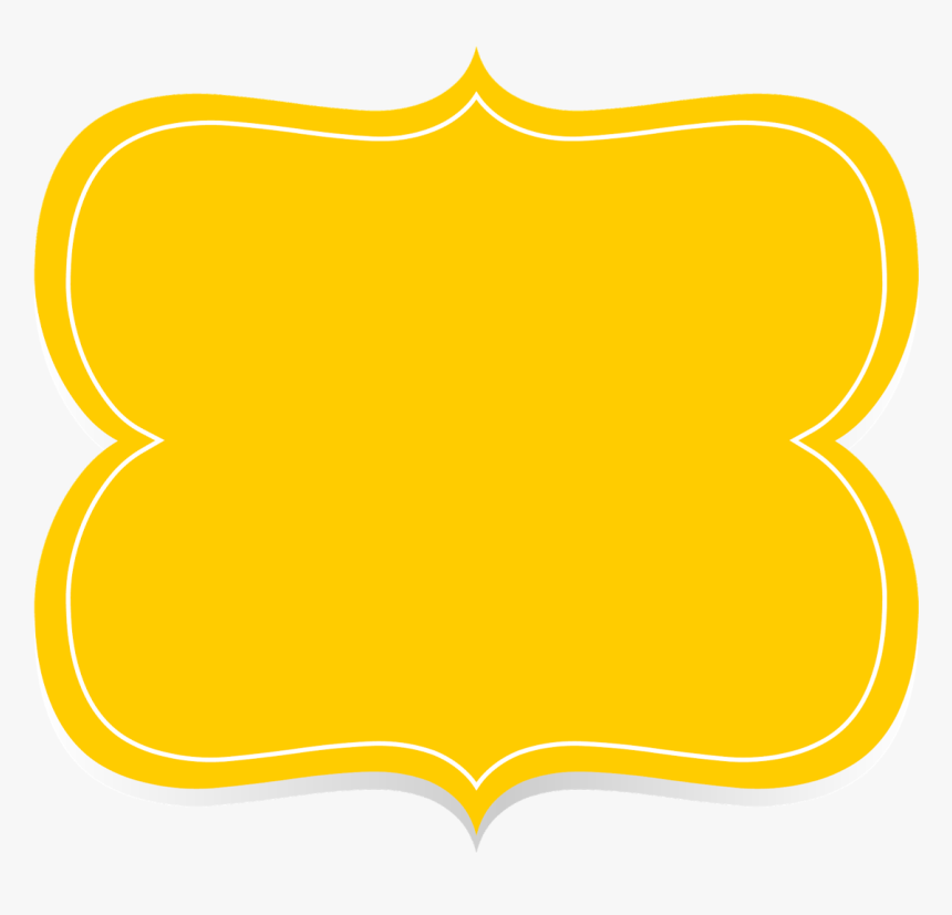 Caixa De Texto Amarela, HD Png Download