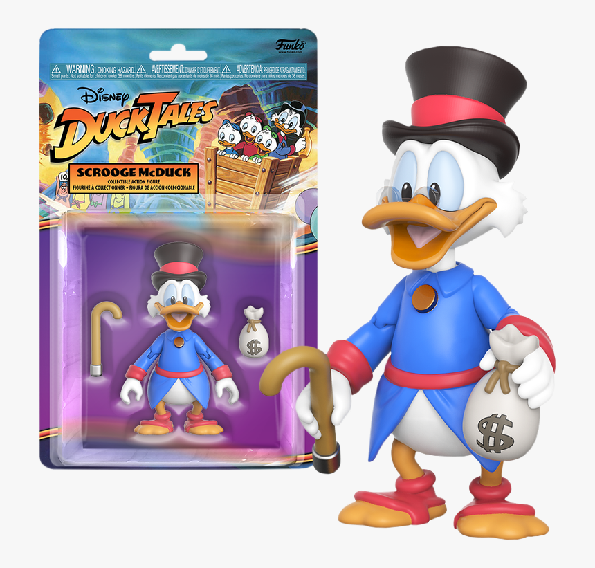 Funko Disney Afternoon Collection , Png Download - Scrooge Mcduck Action Figure, Transparent Png