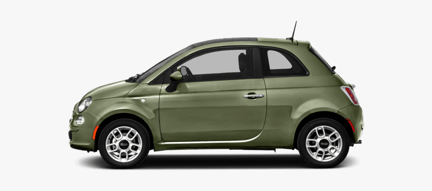 2016 Fiat - Fiat 500 2014 Yellow, HD Png Download